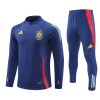 Espagne Sweat d'Entraînement Quarter-Zip 2024-25 Bleue Pour Homme